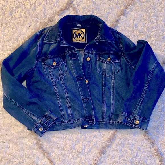 Like NEW! Michael Kors Jean Jacket - Picture 1 of 7